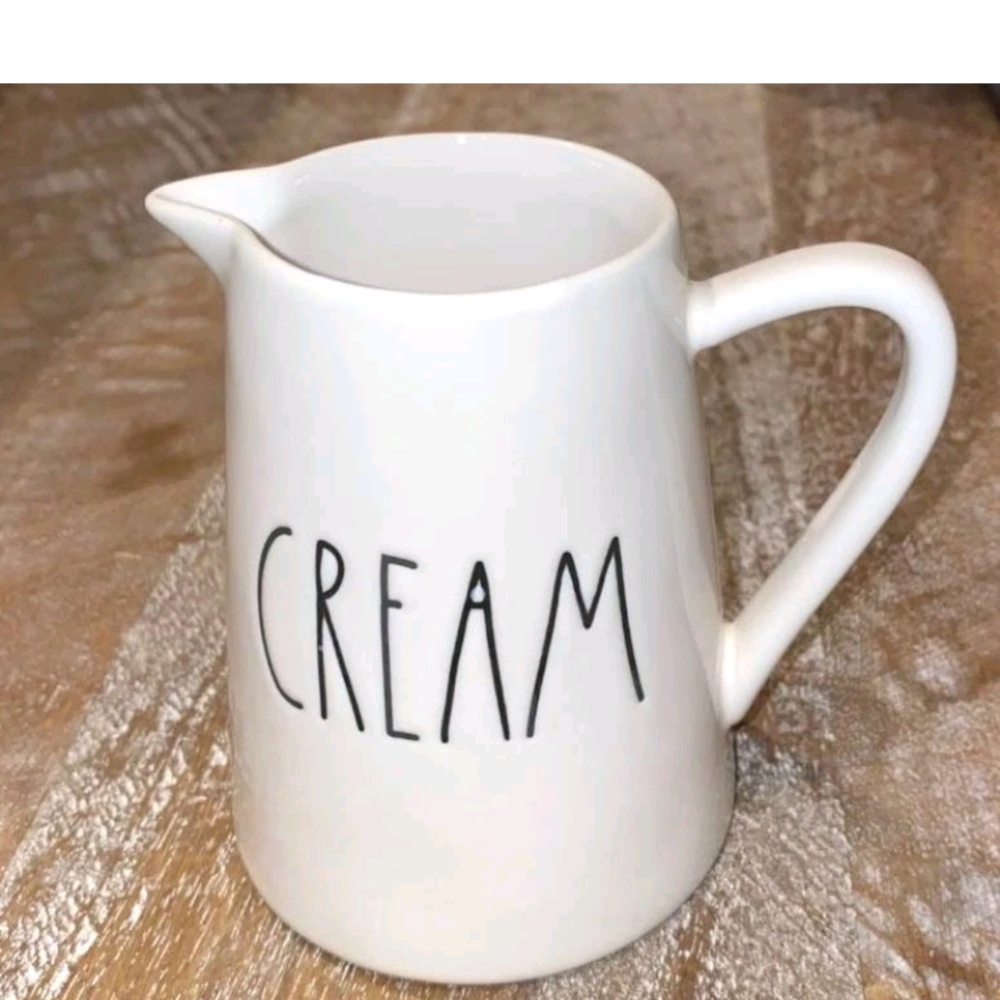 Rae Dunn Cream Pitcher - White